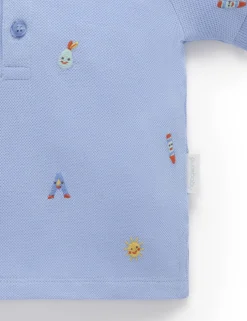 Alphabet Polo Shirt