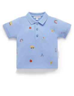 Alphabet Polo Shirt