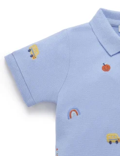 Alphabet Polo Shirt