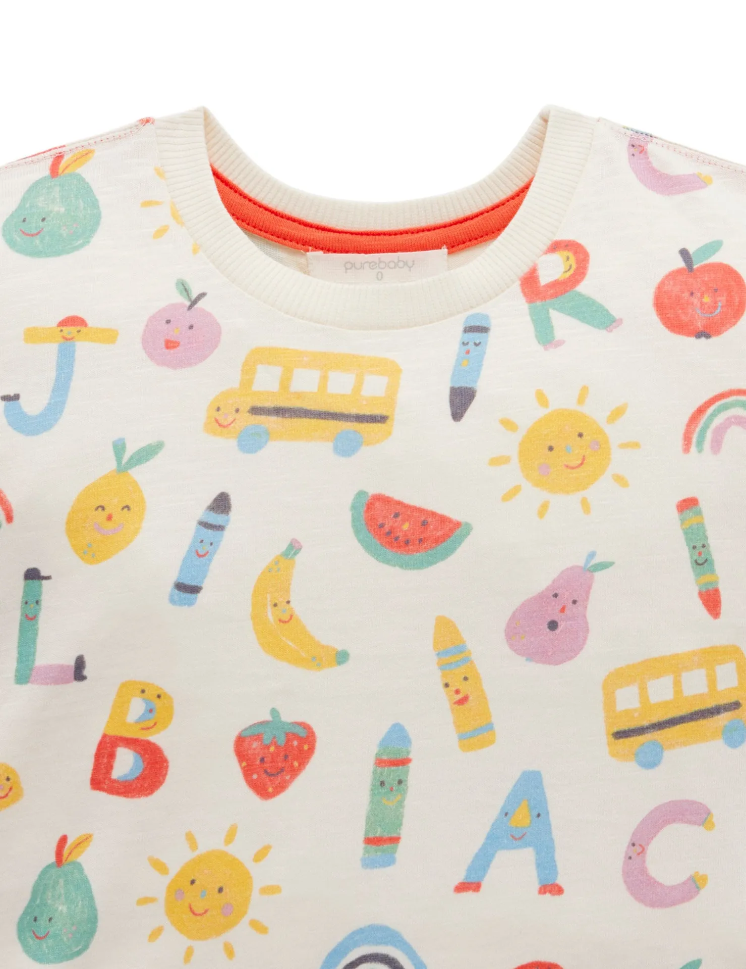 Alphabet Relaxed Tee