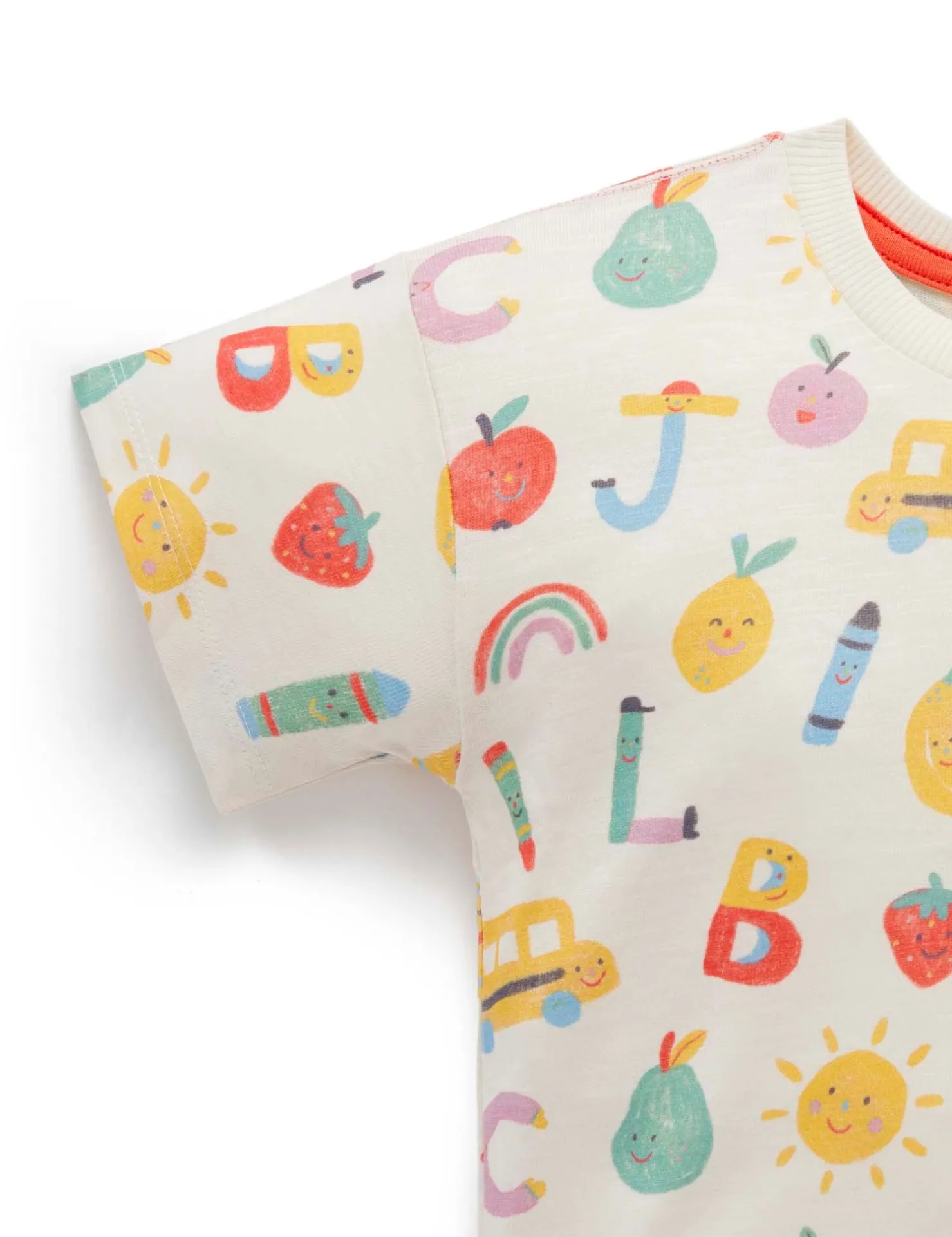 Alphabet Relaxed Tee