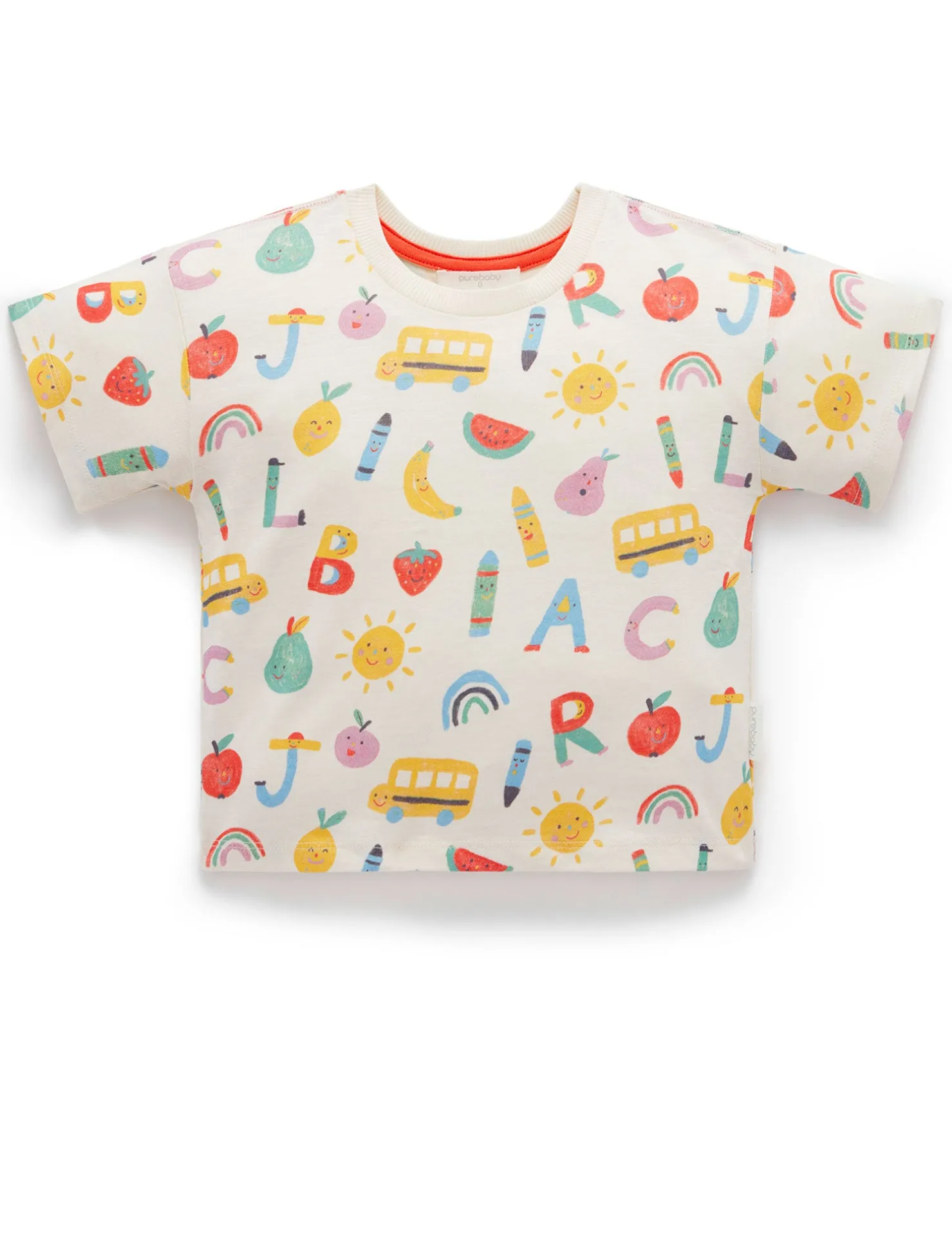 Alphabet Relaxed Tee