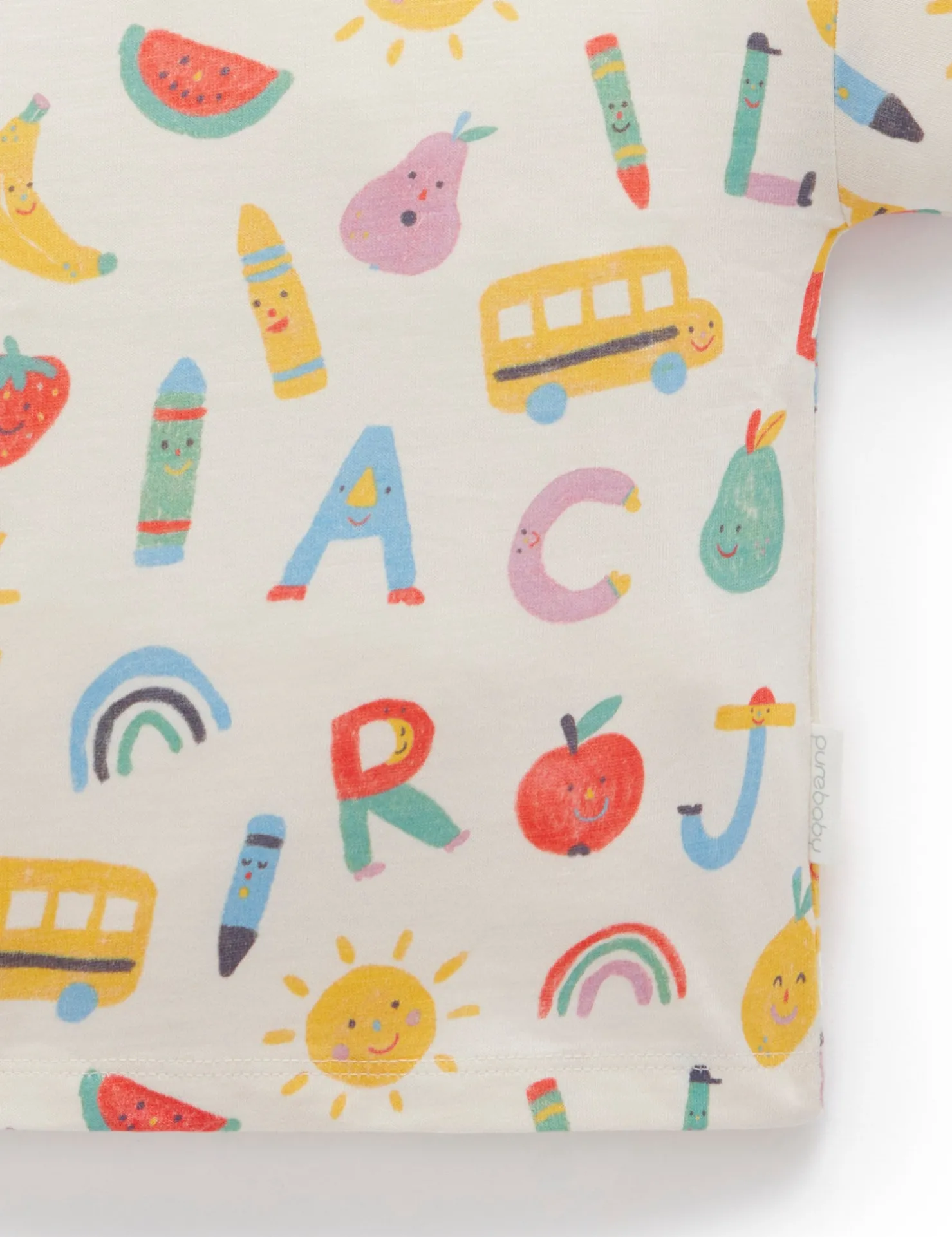 Alphabet Relaxed Tee