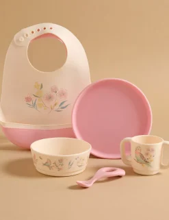 Aviary Garden Silicone Feeding Set
