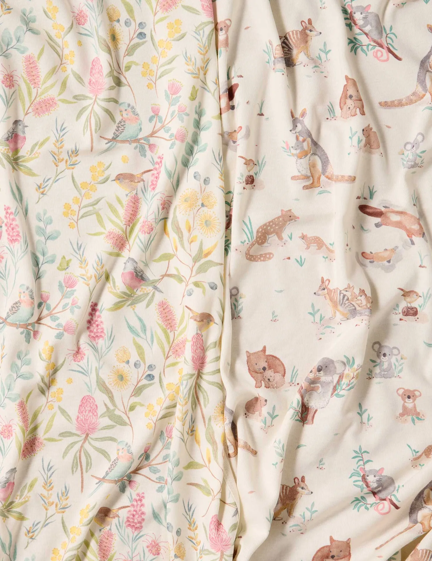 Aviary Garden Stretch Wrap