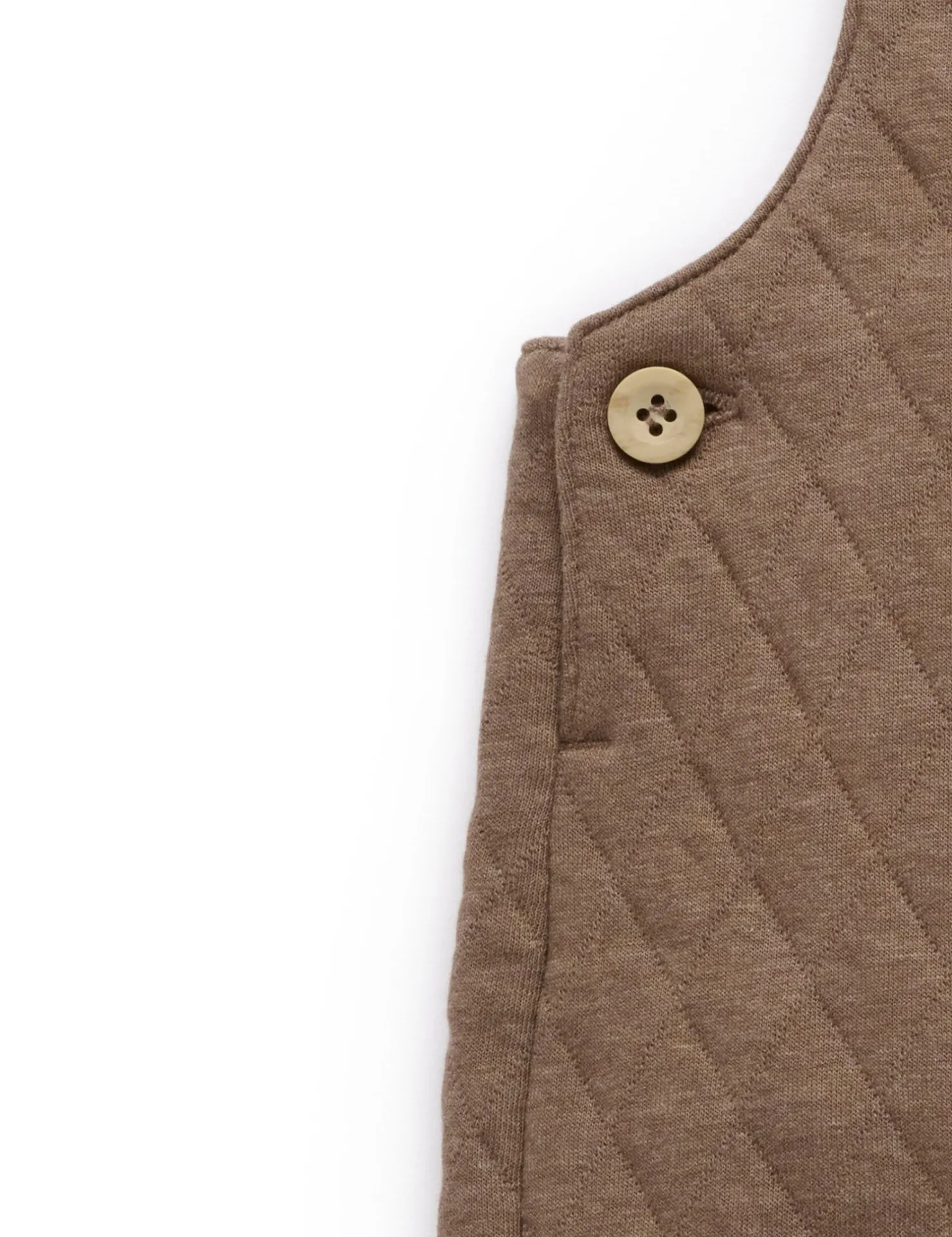 Bear Quilted Overalls