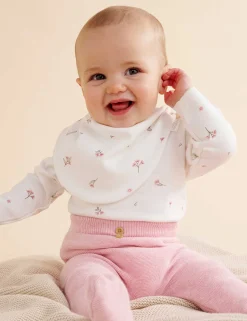 Blossom 2 Pack Dribble Bib