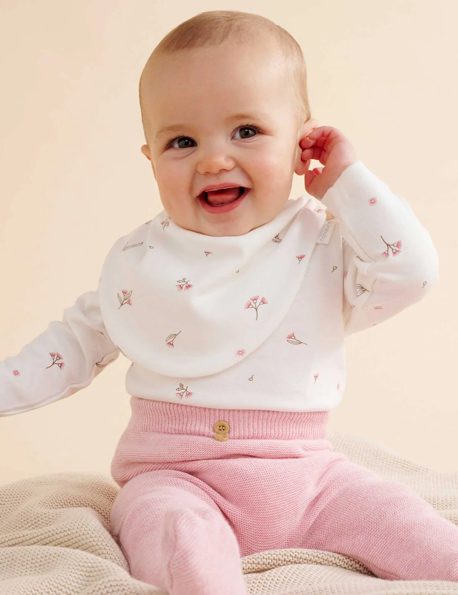Blossom 2 Pack Dribble Bib