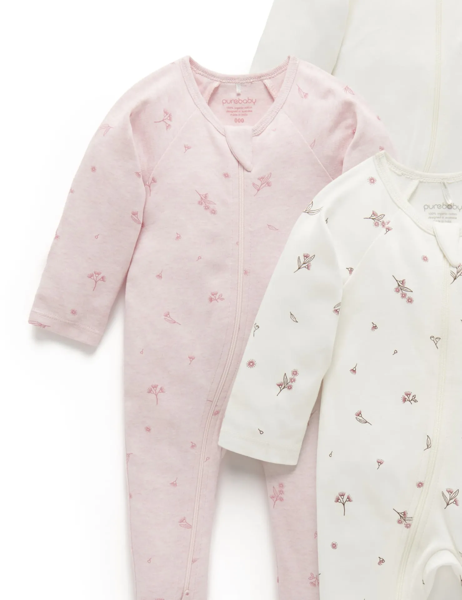 Blossom 4 Pack Zip Growsuit