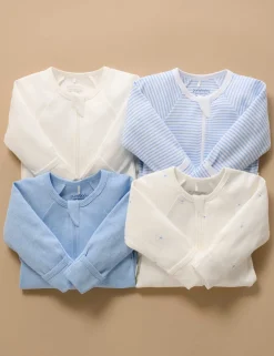 Blue Bear 4 Pack Zip Growsuit