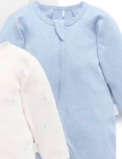 Blue Bear 4 Pack Zip Growsuit