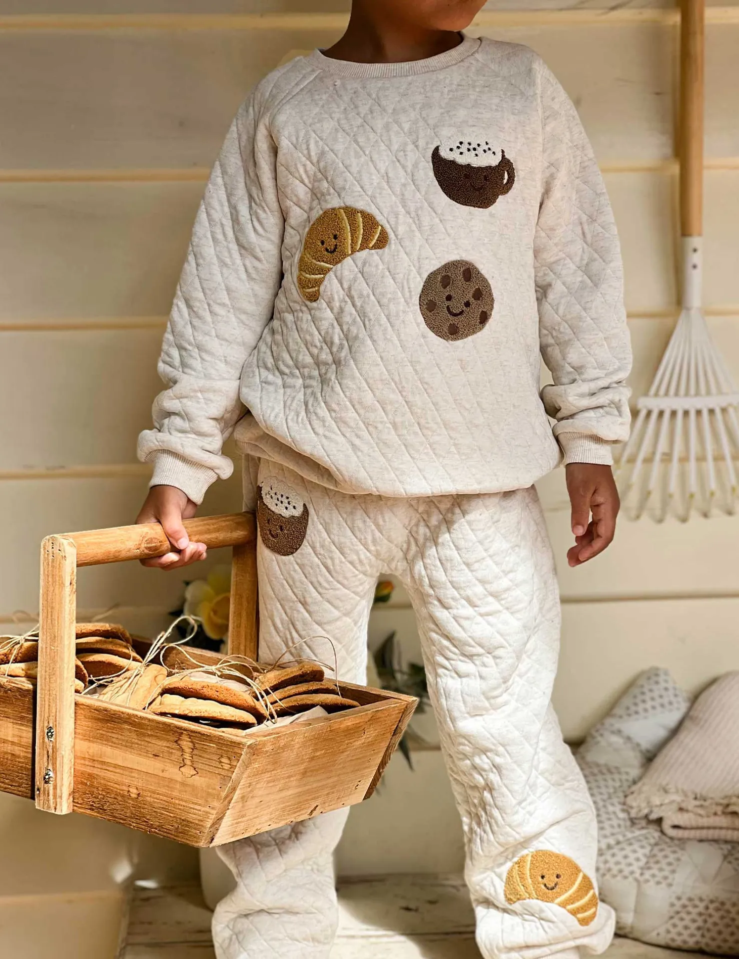 Brunch Quilted Track Pants