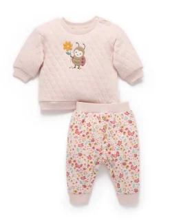 Butterfly Quilted Track Set