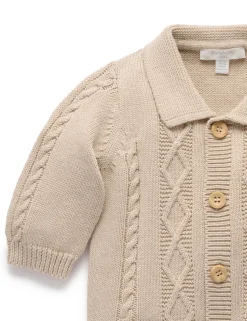 Cable Cardigan