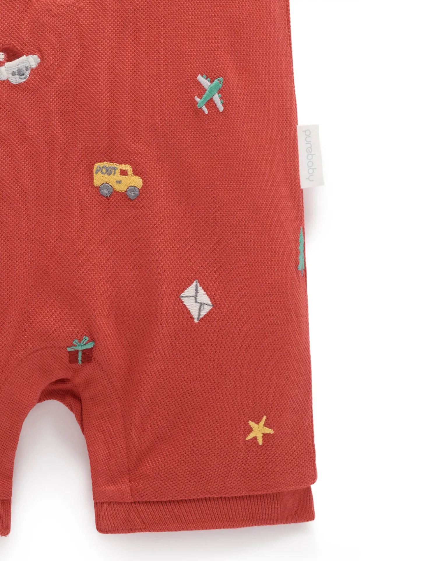 Christmas Polo Growsuit