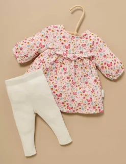 Cosy Dress and Leggings Set