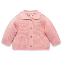 Crochet Collar Cardigan