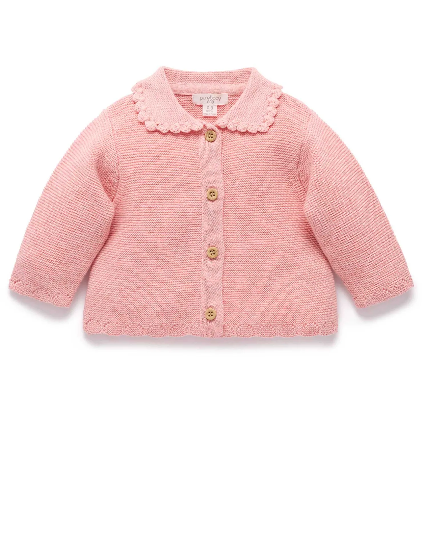 Crochet Collar Cardigan