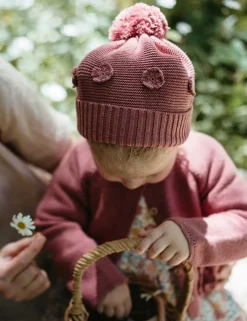 Crochet Flower Beanie