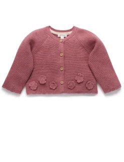 Crochet Flower Cardigan
