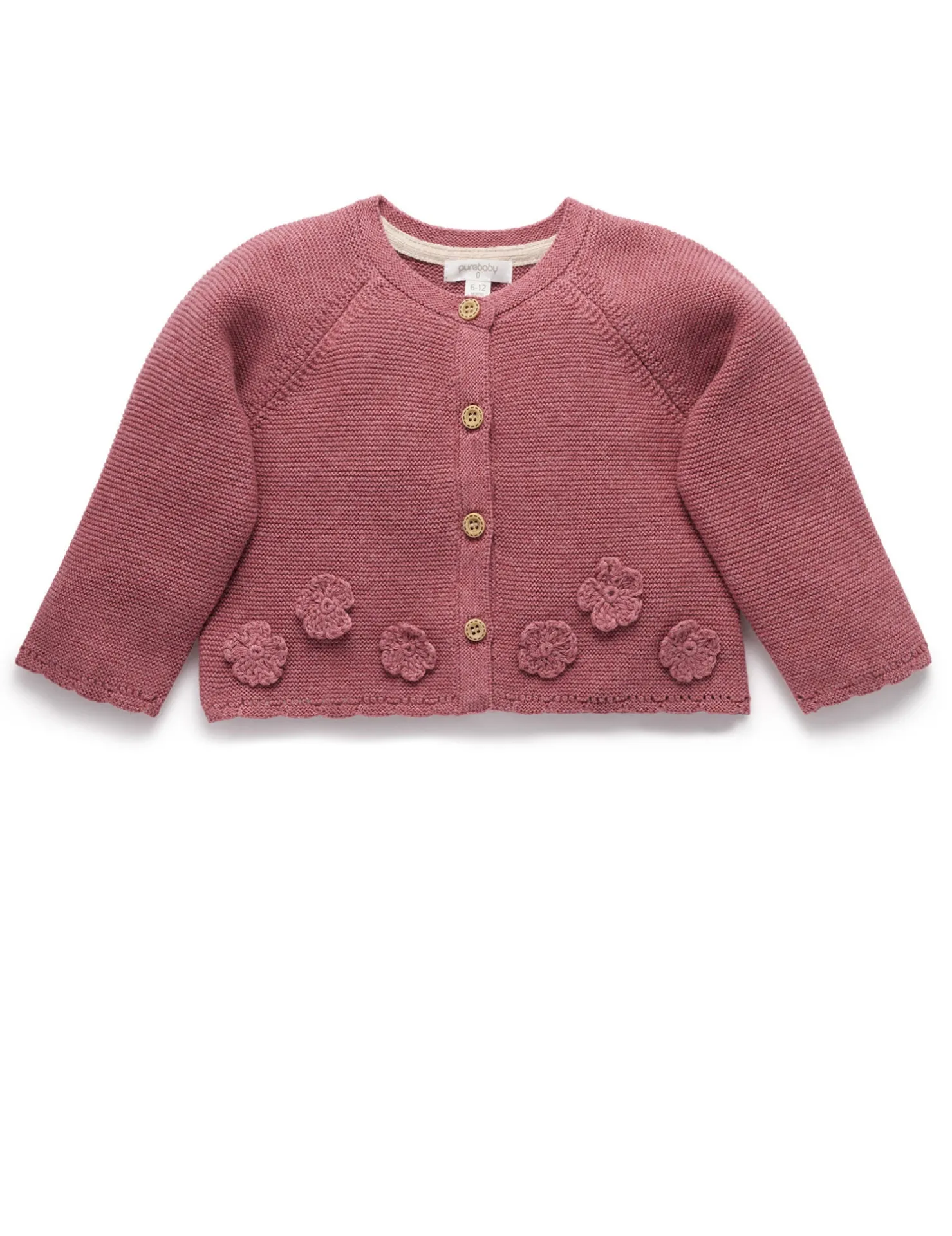 Crochet Flower Cardigan