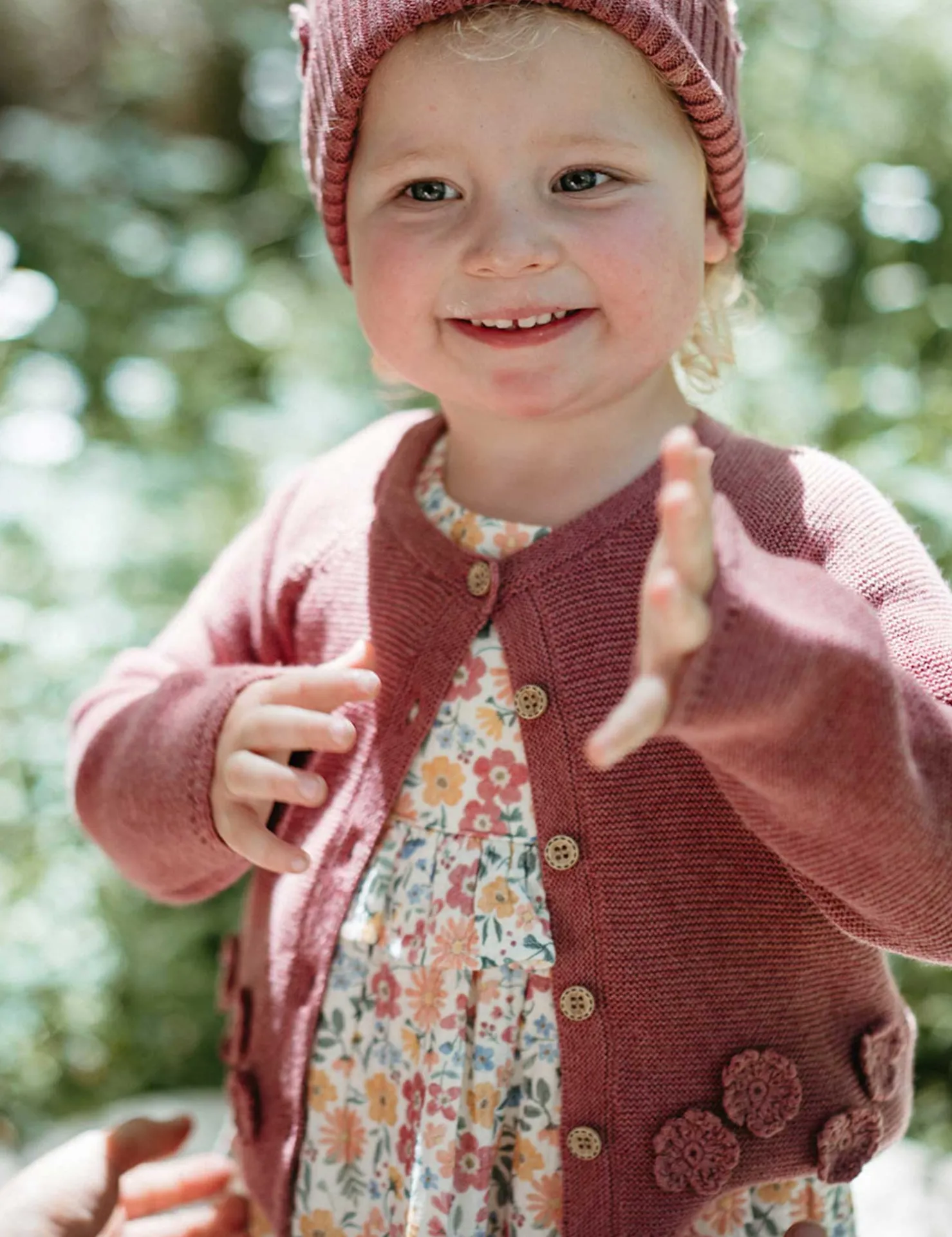 Crochet Flower Cardigan