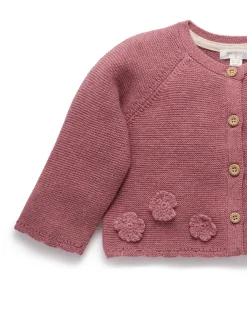 Crochet Flower Cardigan