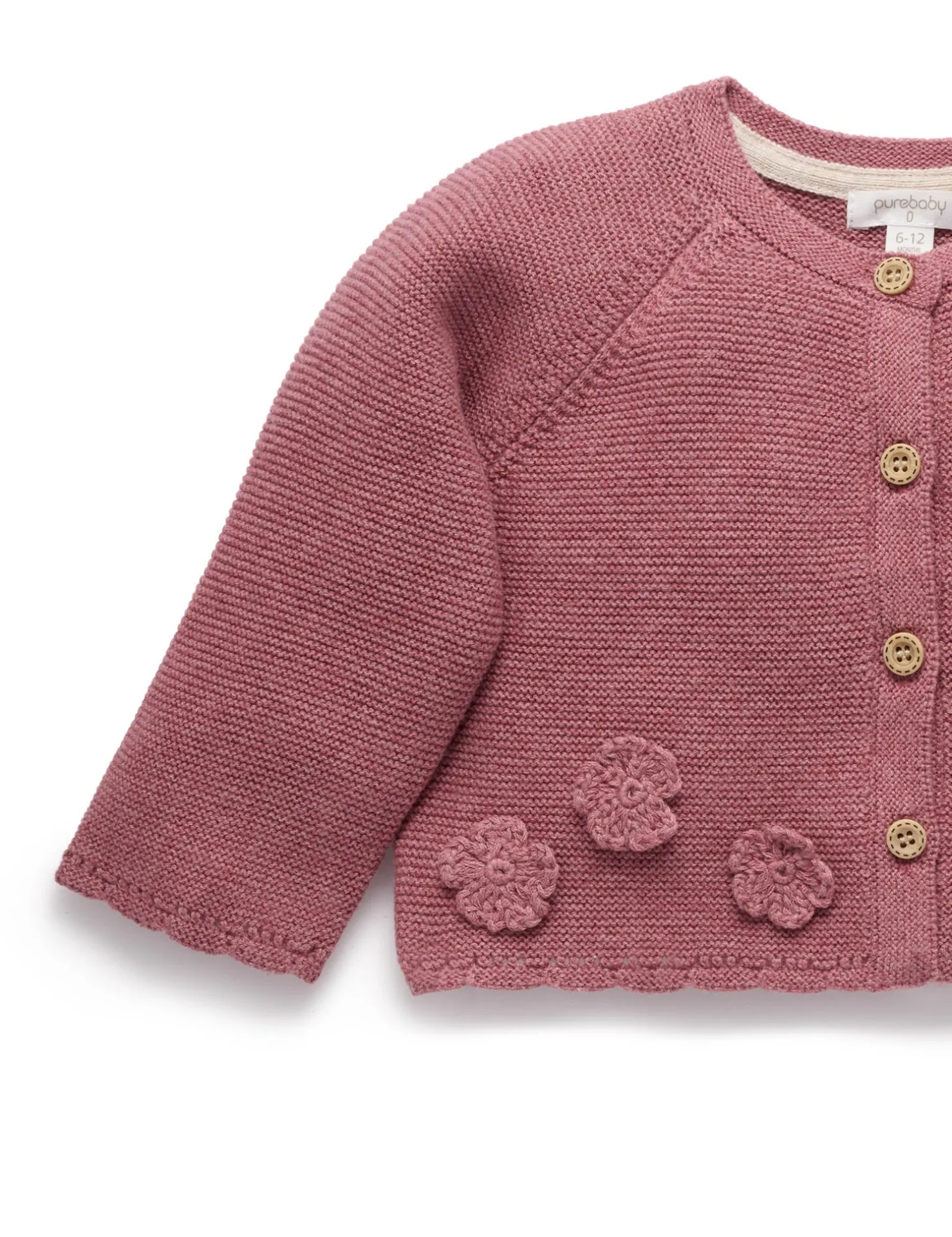 Crochet Flower Cardigan