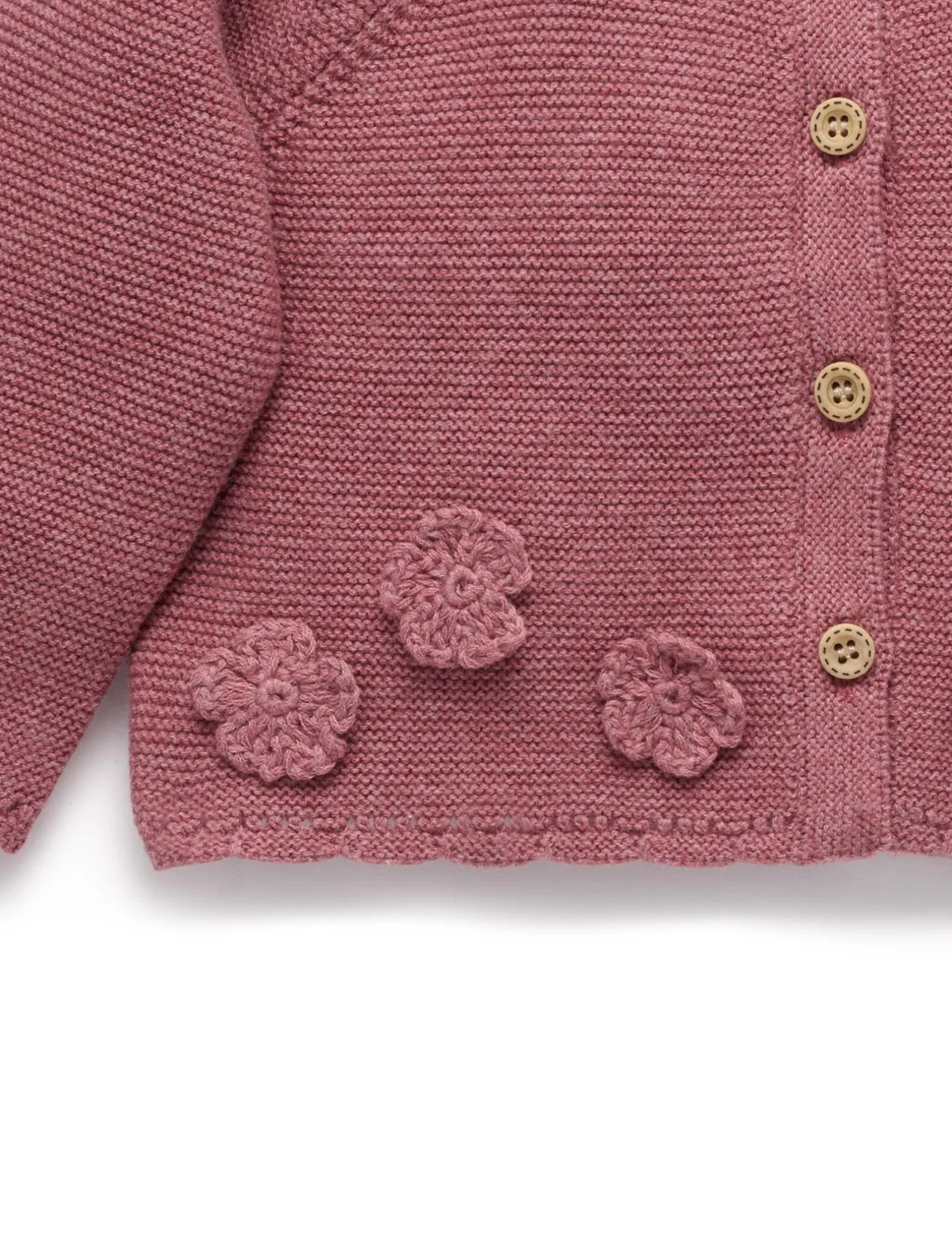 Crochet Flower Cardigan