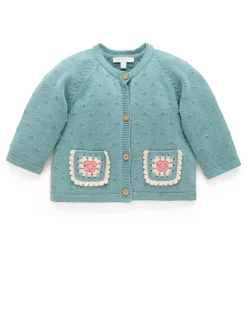 Crochet Pocket Cardigan