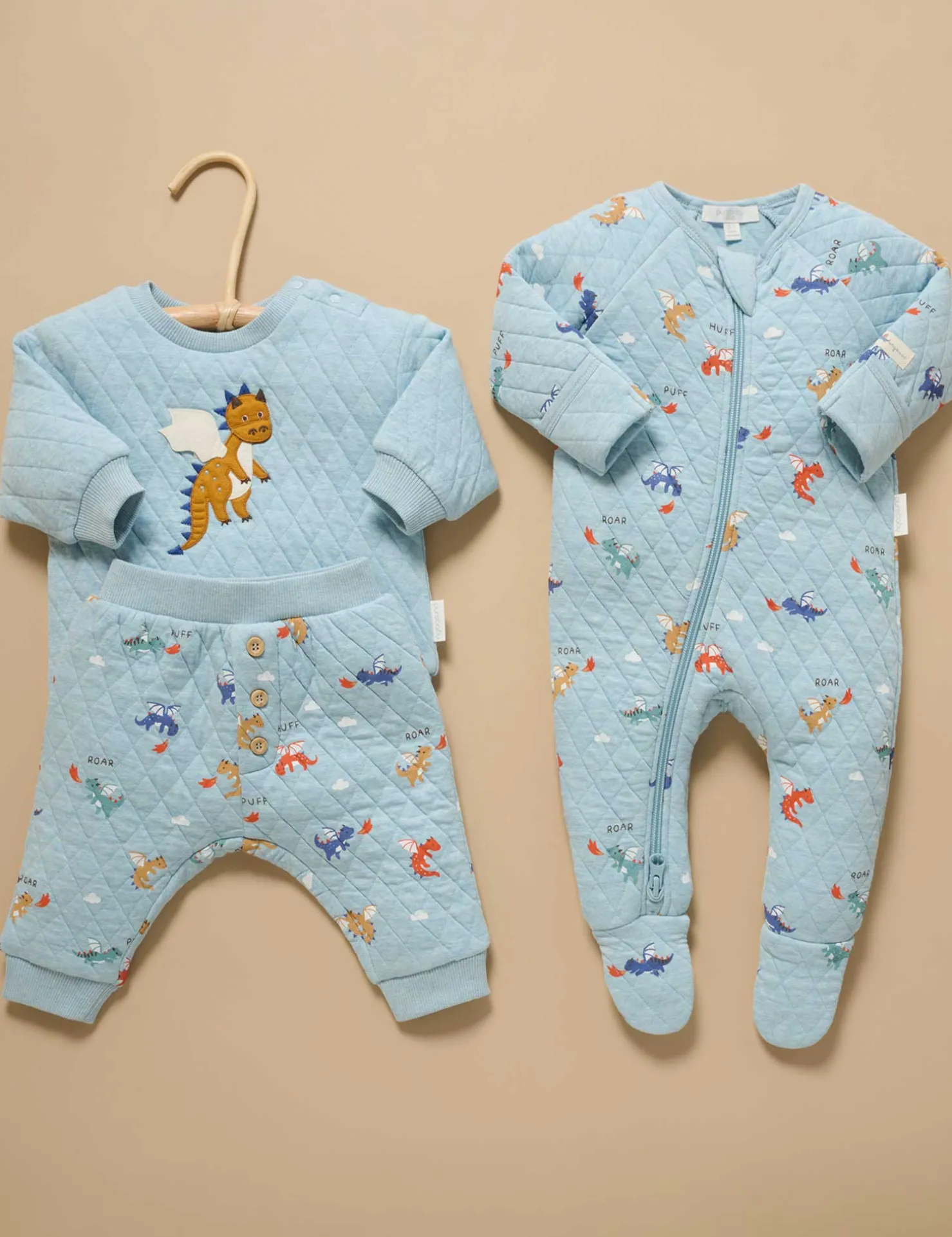 Dragon Quilted Track Set