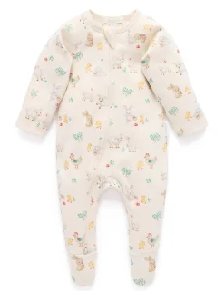 Easter Cheer Thick Zip Growsuit
