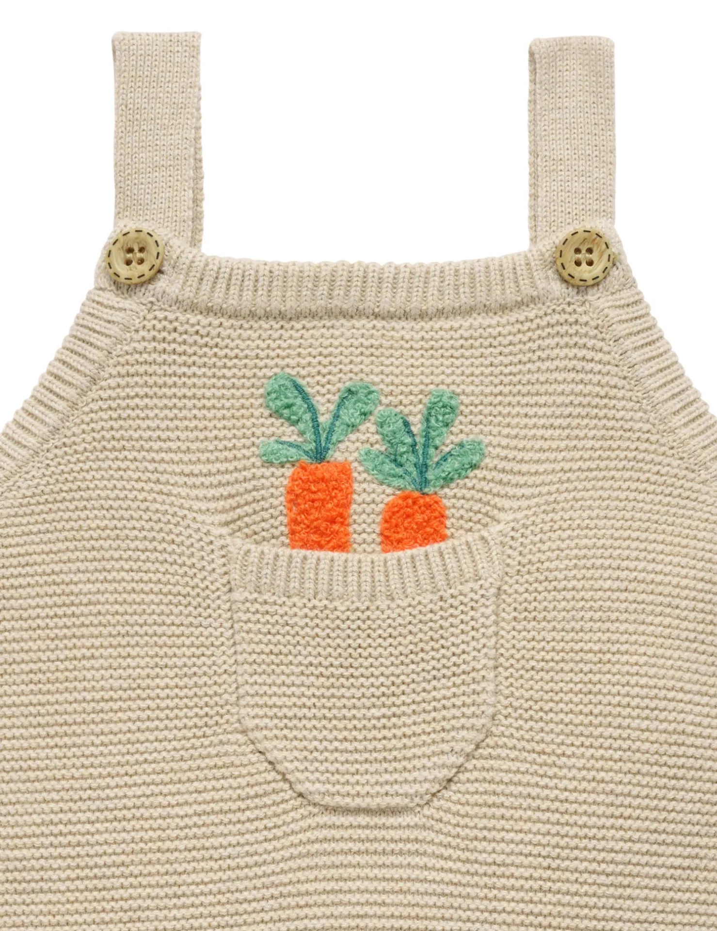 Easter Knitted Overalls