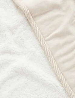 Embroidered Lined Blanket