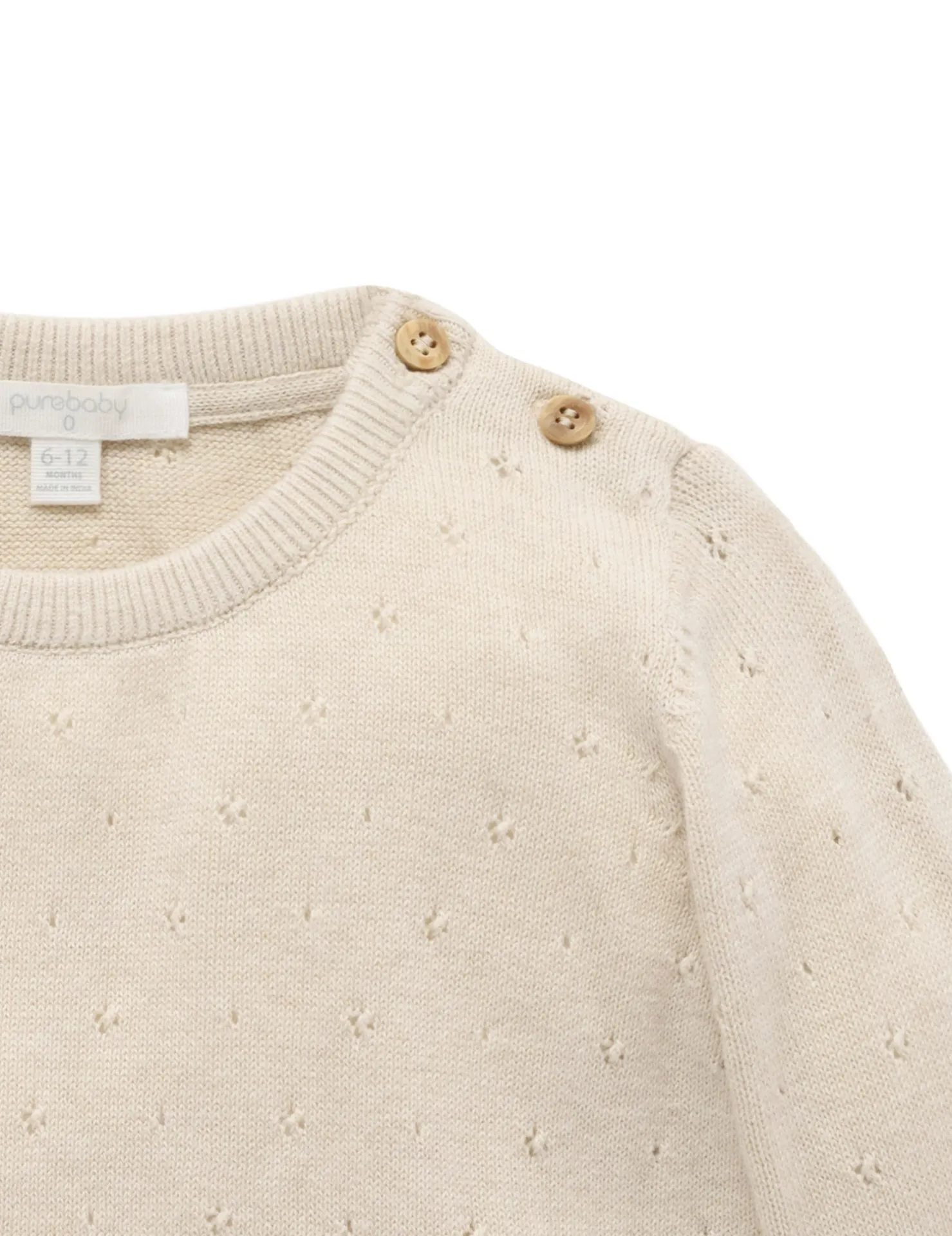 Eyelet Jumper