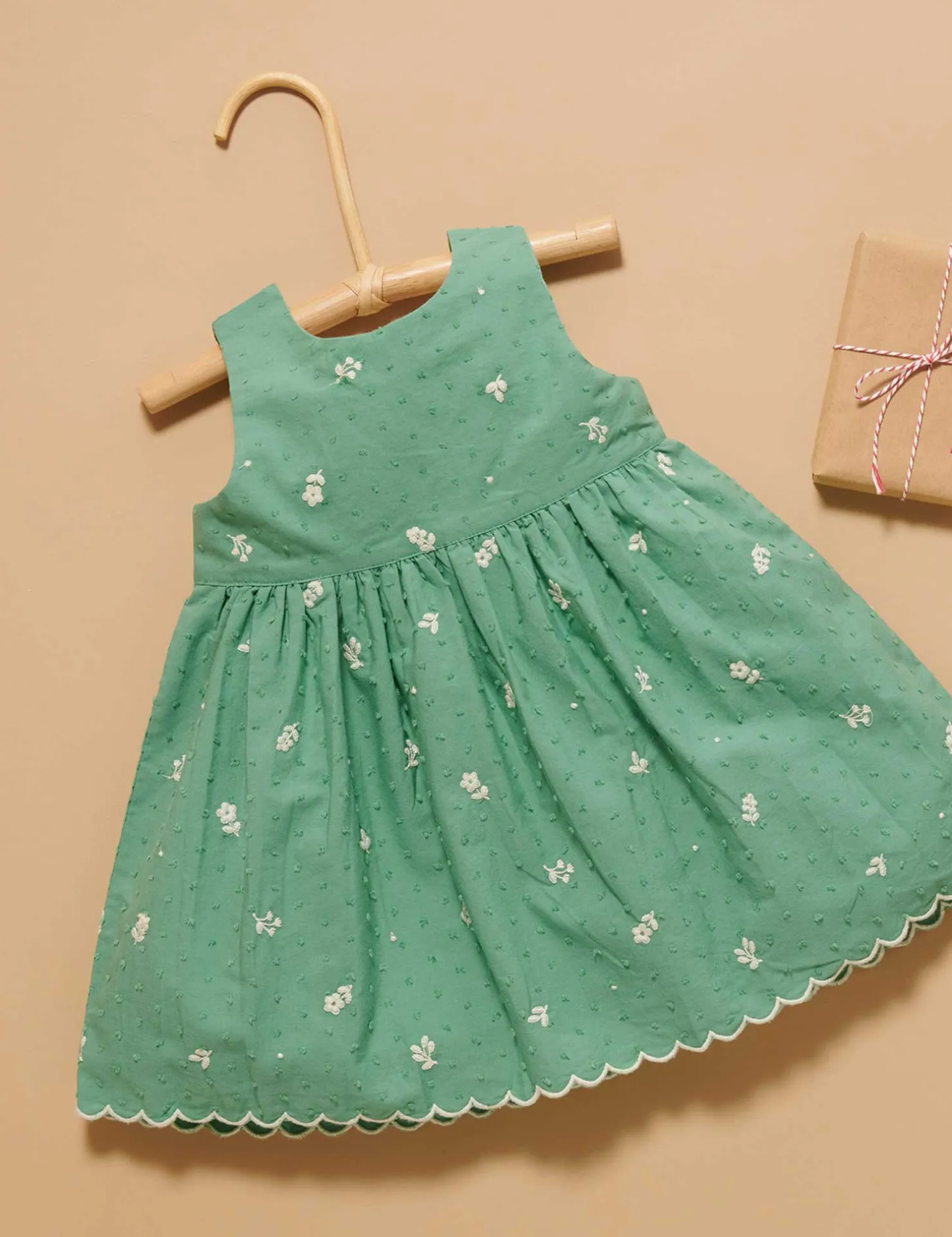 Festive Embroidered Dress
