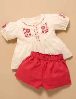 Festive Embroidered Set