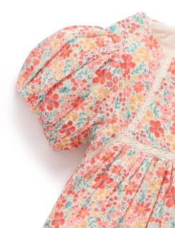 Festive Floral Dress