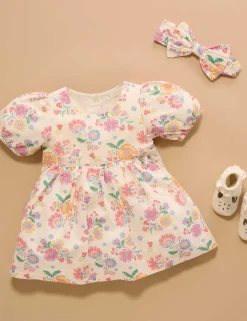 Floral Bow Headband