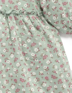 Floral Fleece Dress
