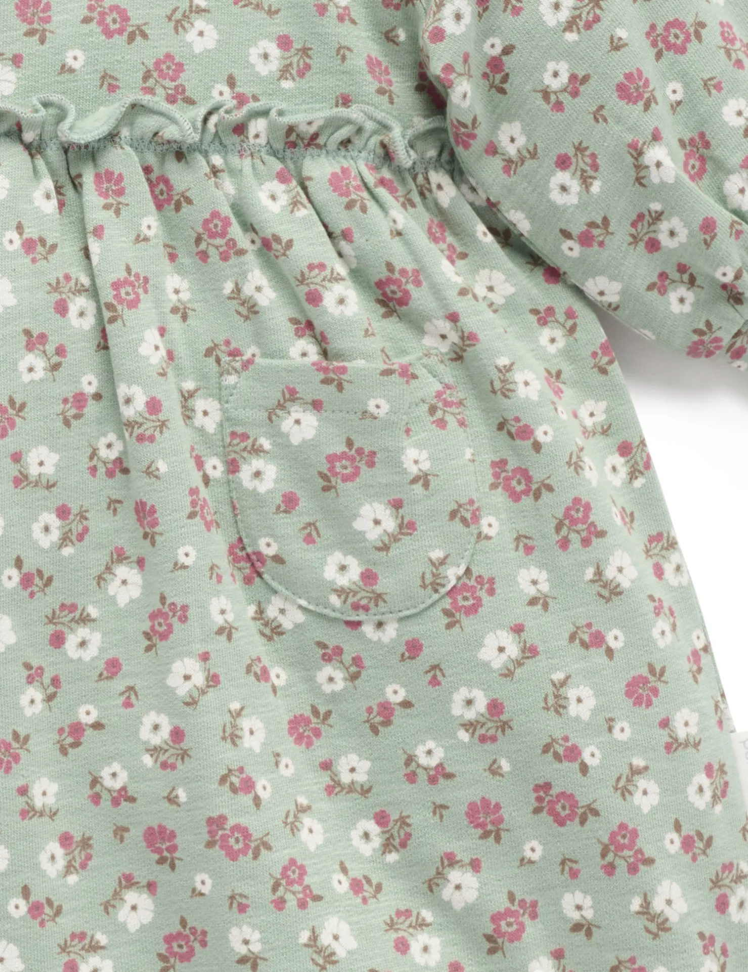 Floral Fleece Dress