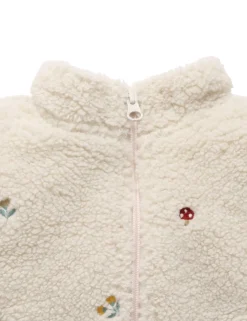 Fluffy Embroidered Jacket