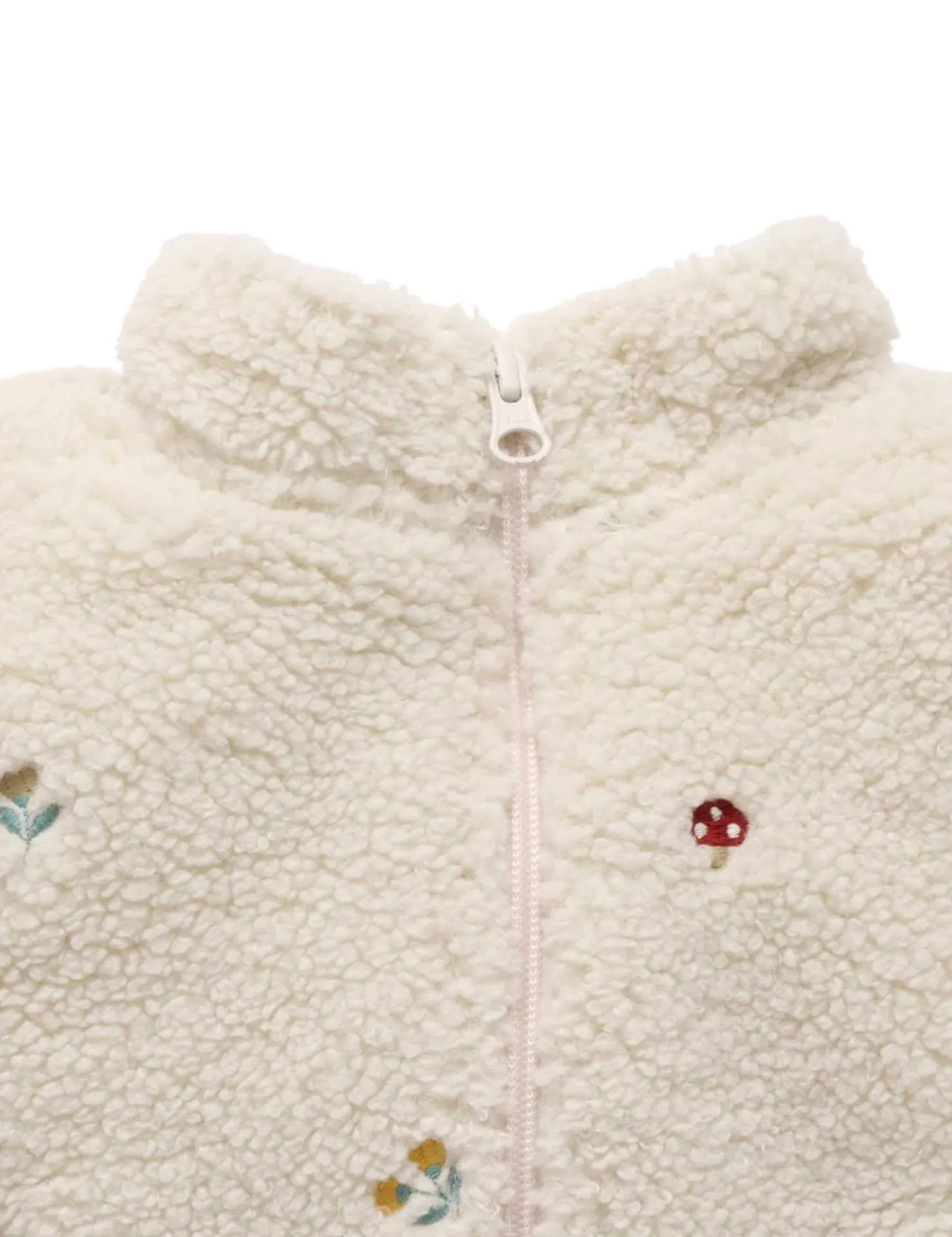 Fluffy Embroidered Jacket