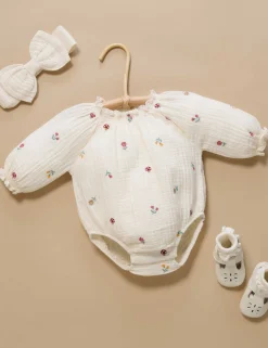 Forest Embroidered Bodysuit