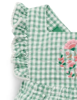 Frida Gingham Romper