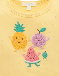 Fruity Pointelle Tee