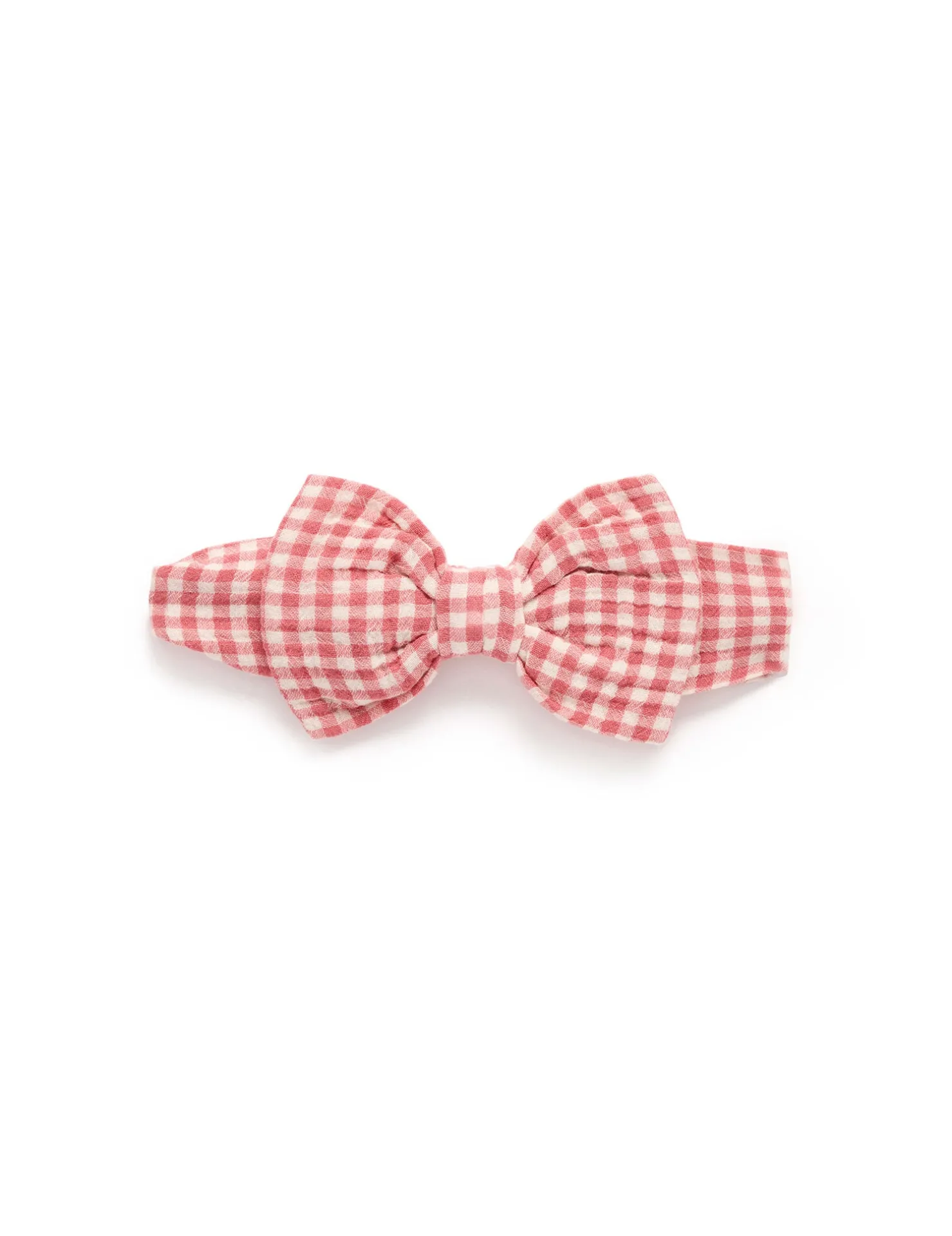Gingham Bow Headband