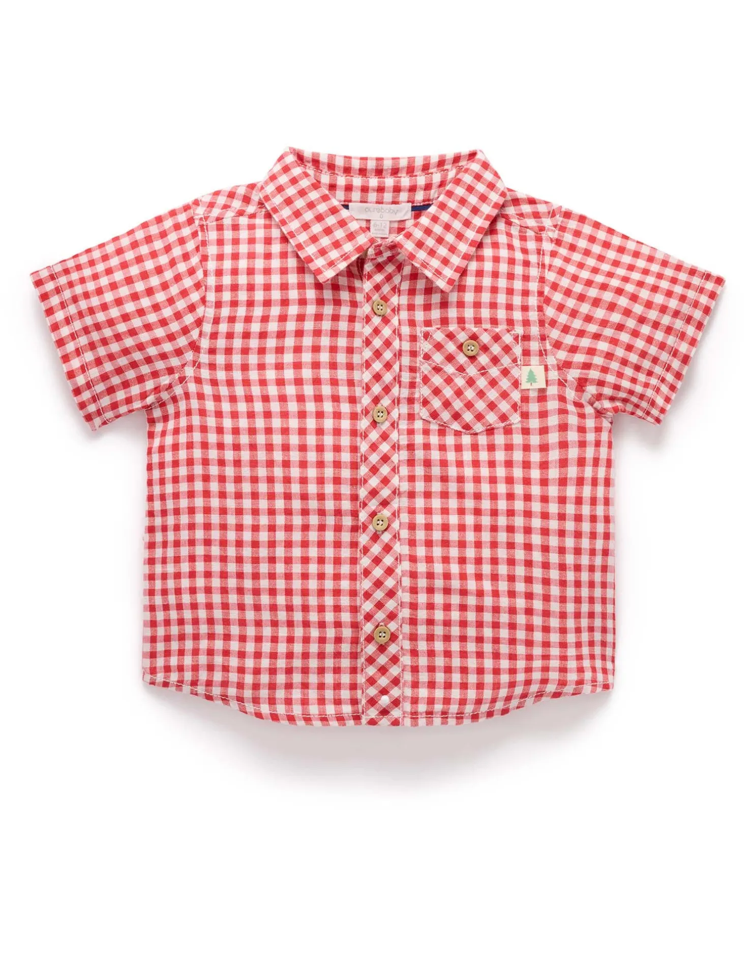 Gingham Linen Blend Shirt