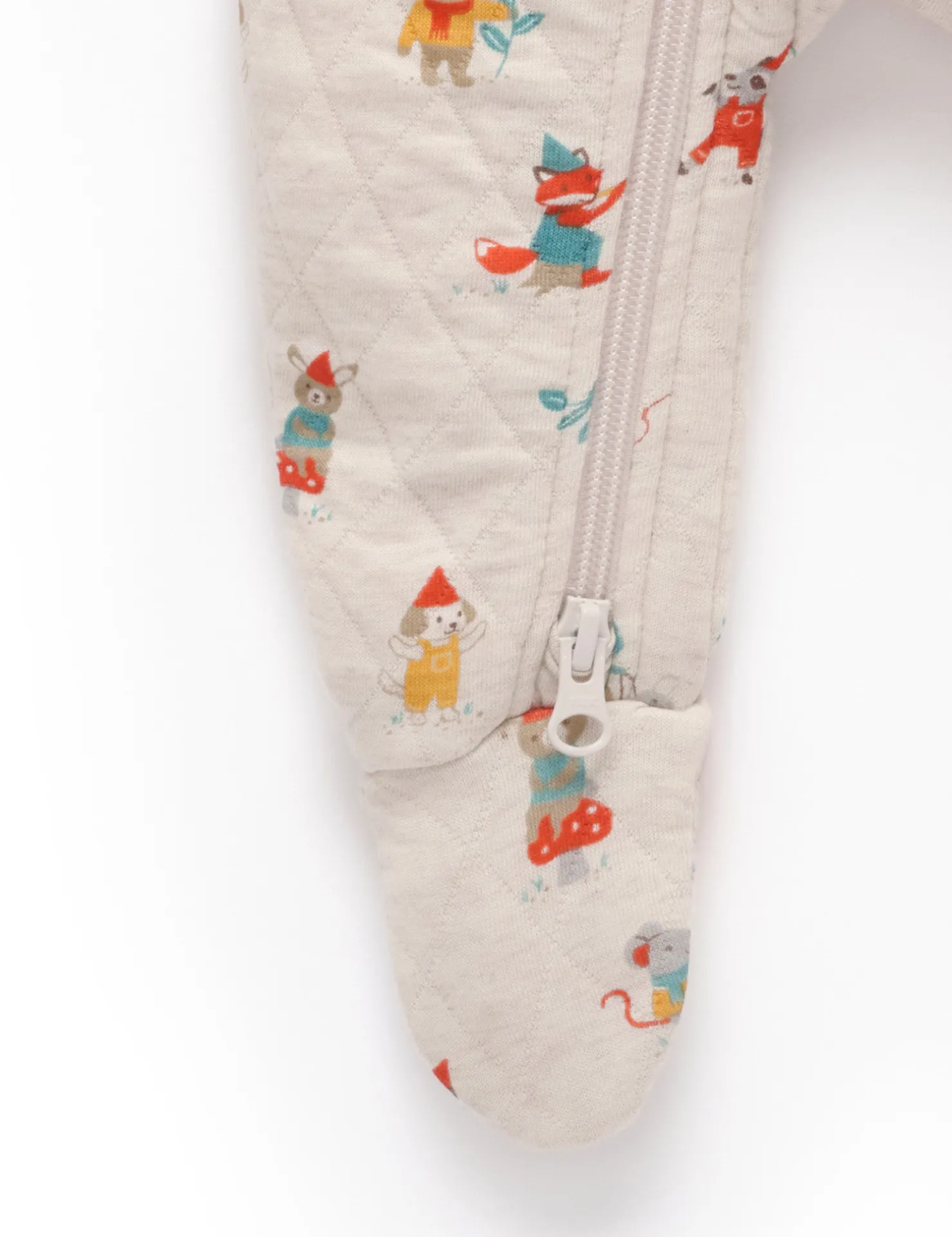 Gnome Quilted Growsuit