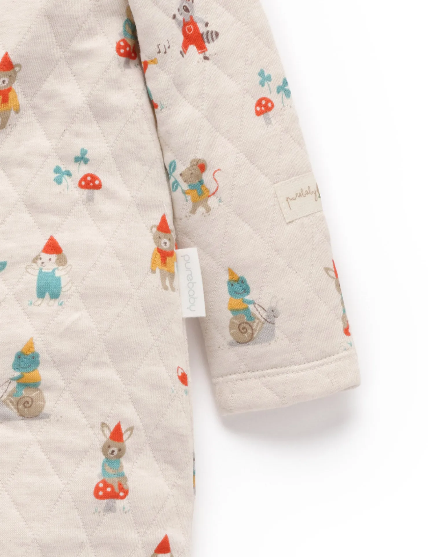 Gnome Quilted Growsuit